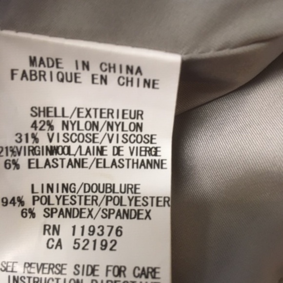 HELMUT LANG Light Gray Single Button Blazer Jacket - Picture 10 of 11